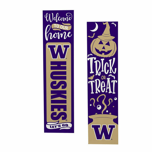 Team Sports America Classic - Universitiy of Washington 47" Double Sided Leaner, Halloween