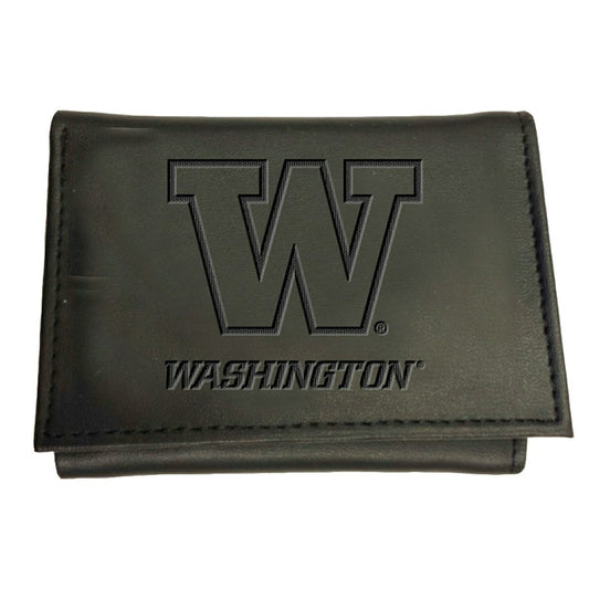 Team Sports America Trending - University of Washington, Tri-Fold Wallet, Black
