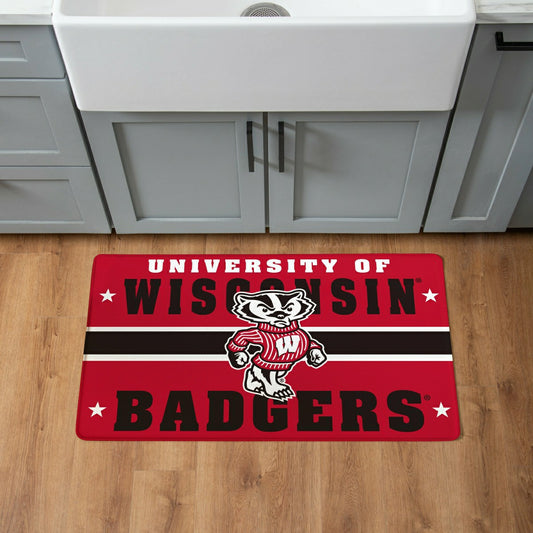 Team Sports America Value - University of Wisconsin-Madison Anti-Fatigue Mat, 18"x30"