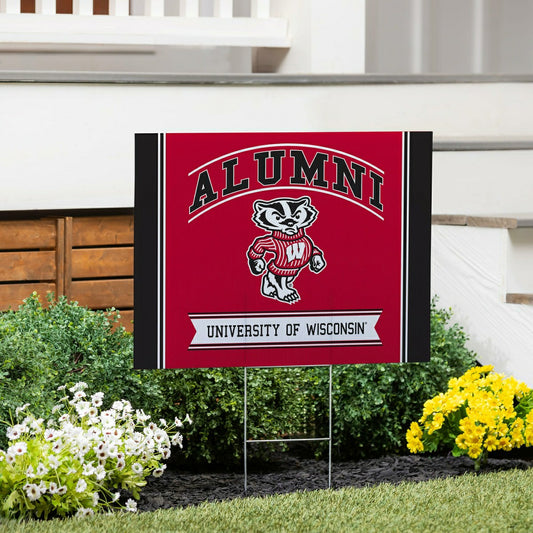 Team Sports America Everyday - University of Wisconsin-Madison Coroplast Yard Sign Alumni
