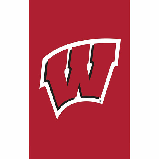 Team Sports America Exclusive - University of Wisconsin-Madison Applique House Flag