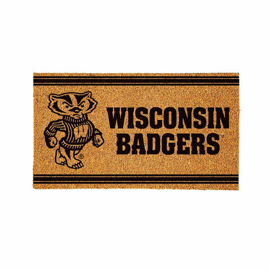 Team Sports America Essential - University of Wisconsin-Madison, Coir Mat 1C