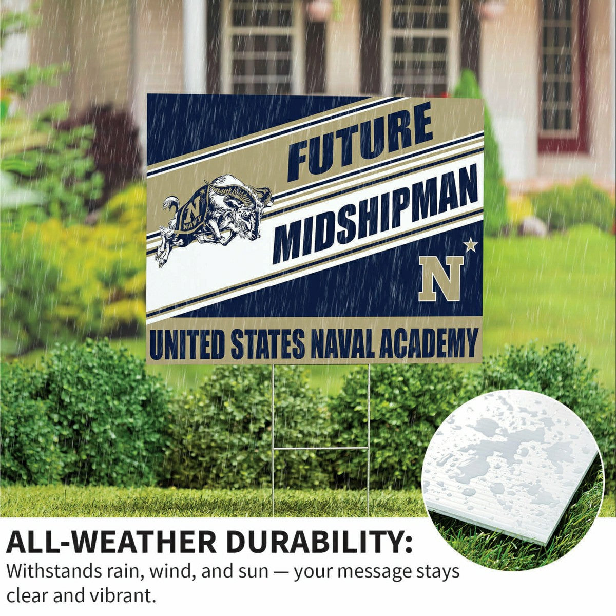 Team Sports America Classic - US Naval Academy Coroplast Yard Sign, Future Student