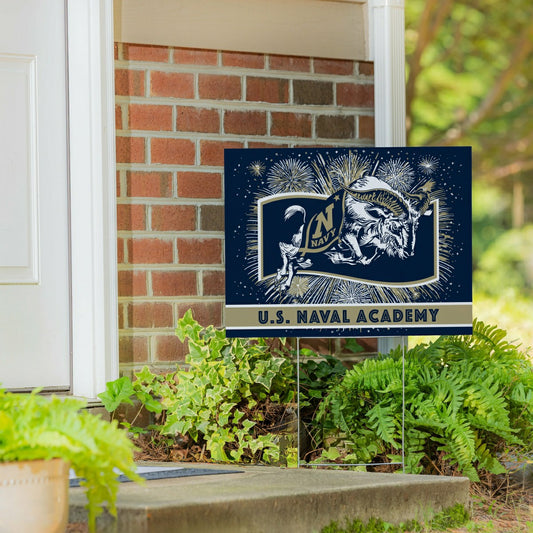 Team Sports America Best Seller - US Naval Academy Yard Sign, Patriotic