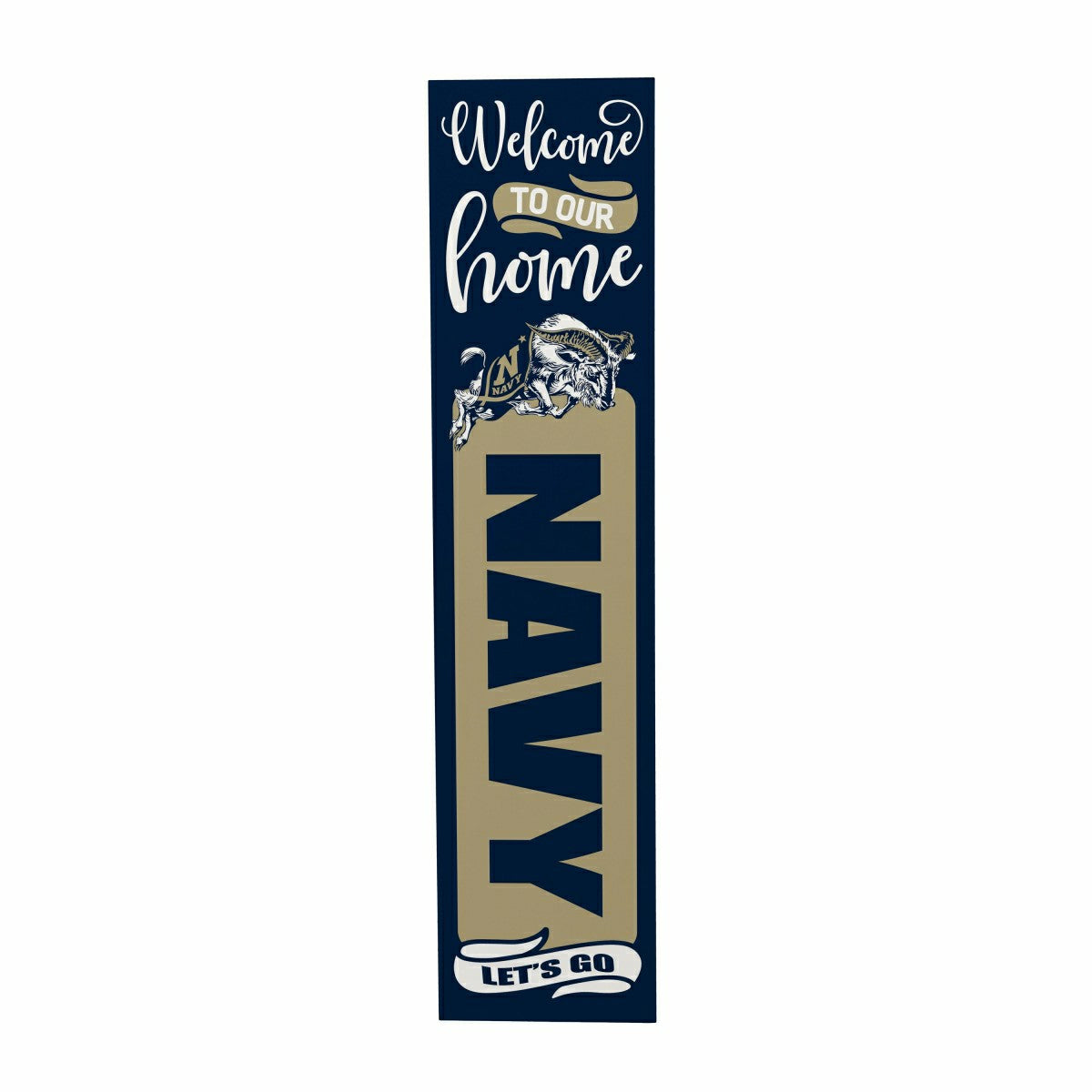Team Sports America Essential - 47" Double Sided Leaner, US Naval Academy, Halloween
