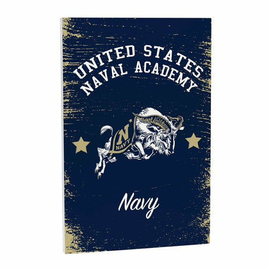 Team Sports America Value - US Naval Academy Wood Wall Sign, 16x24