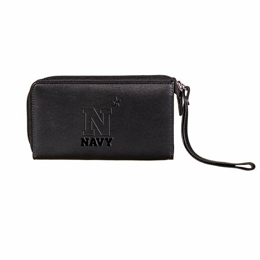 Team Sports America Recommended - Wristlet Wallet, Black, US Naval Academy