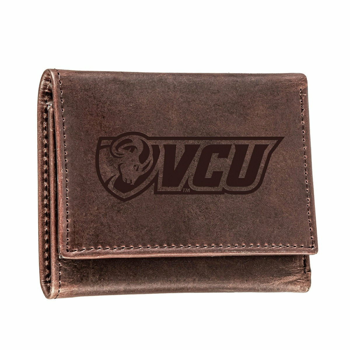 Team Sports America Classic - Virginia Commonwealth University (VCU), Tri-Fold Wallet, Brown, CH, 10