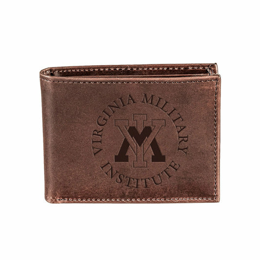Team Sports America Everyday - Virginia Military Institute (VMI), Bi-Fold Wallet, Brown, CH, 100% Gen