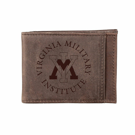 Team Sports America Value - Front Pocket Wallet w/ RFID Blocking, Virginia Military Institute (VMI