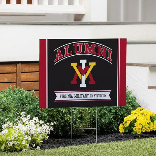 Team Sports America Exclusive - Virginia Military Institute Coroplast Yard Sign Alumni