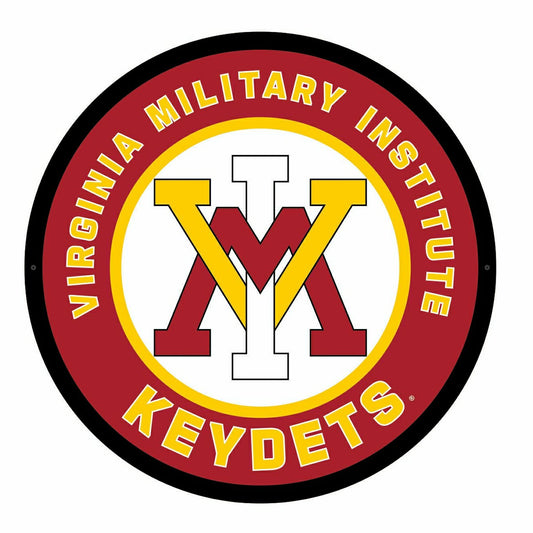 Team Sports America Signature - LED Wall Decor, Round, Virginia Military Institute