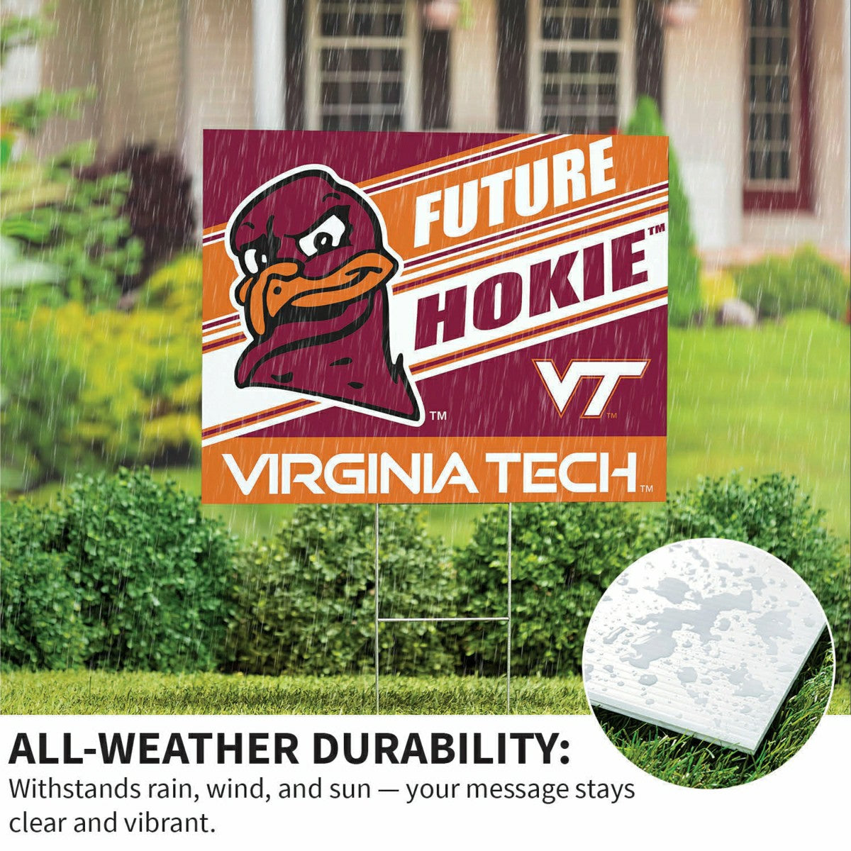 Team Sports America Classic - Virginia Tech Coroplast Yard Sign, Future Student