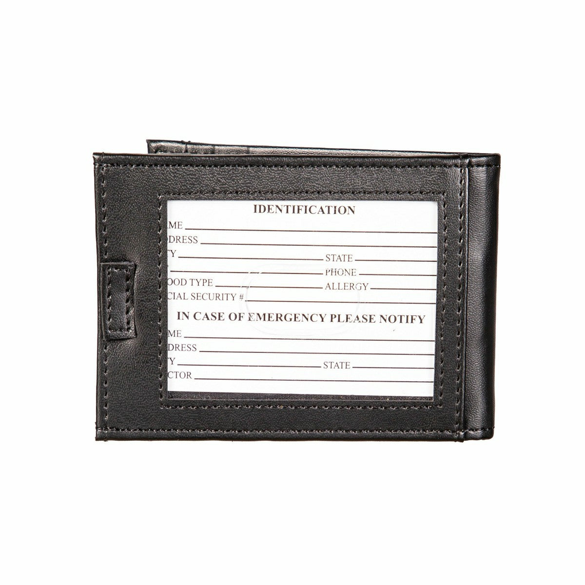 Team Sports America Value - Front Pocket Wallet w/ RFID Blocking, Virginia Tech, Black