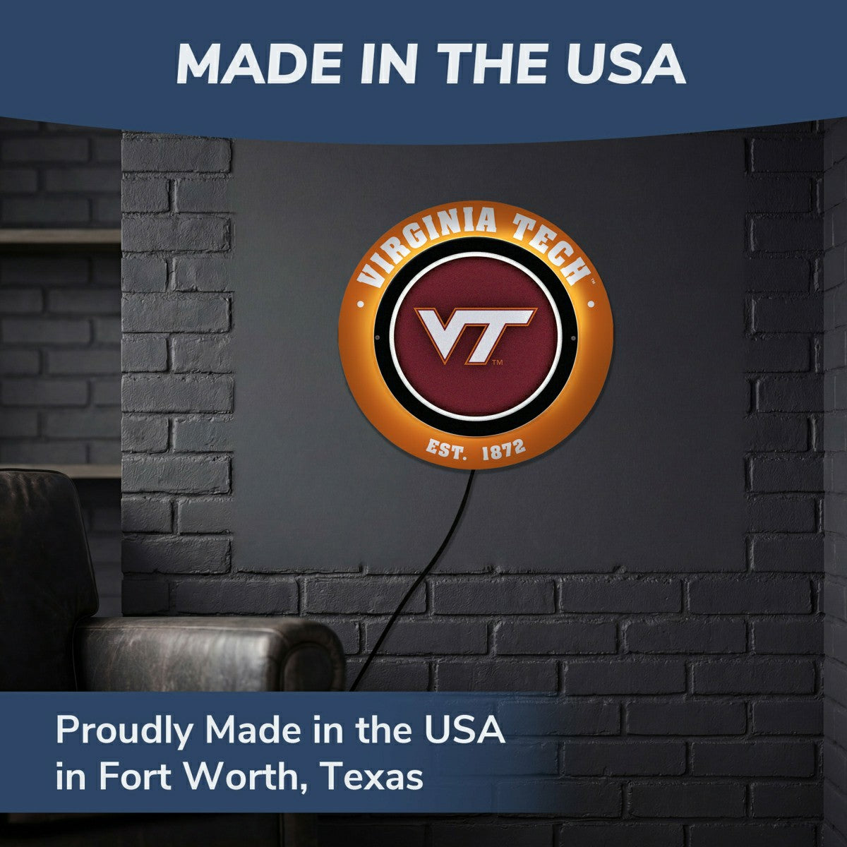 Team Sports America Classic - Virginia Tech, Metal Lite, Round