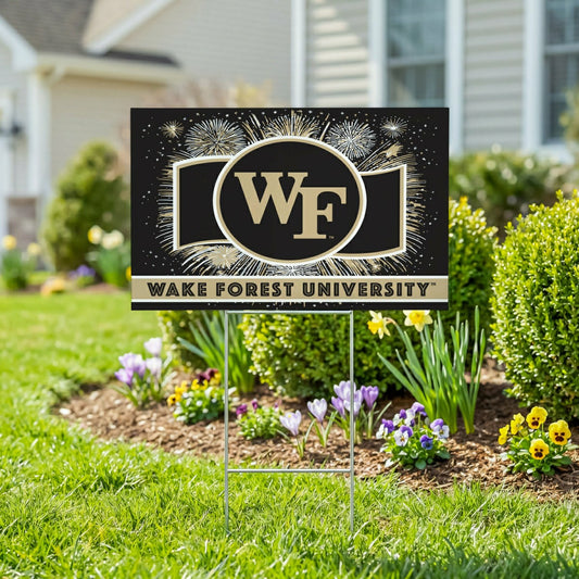 Team Sports America Everyday - Wake Forest University Yard Sign, Patriotic