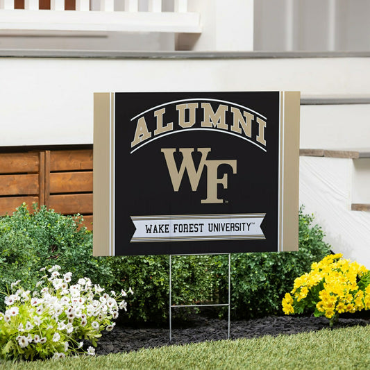 Team Sports America Signature - Wake Forest University Coroplast Yard Sign Alumni