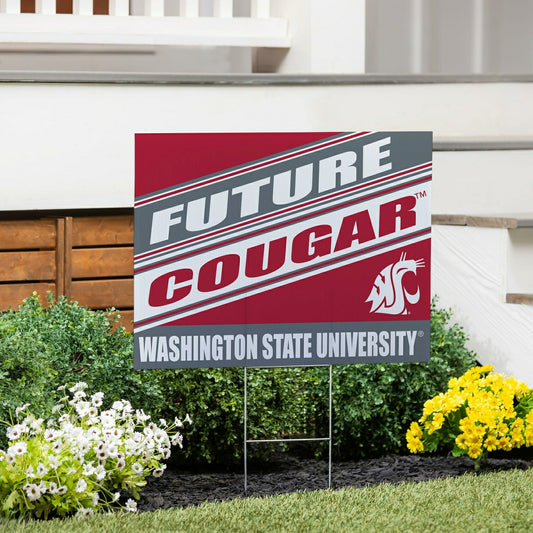 Team Sports America Best Seller - Washington State University Coroplast Yard Sign, Future Student