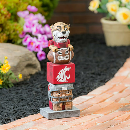 Team Sports America Everyday - Washington State Tiki Team Totem Garden Statue