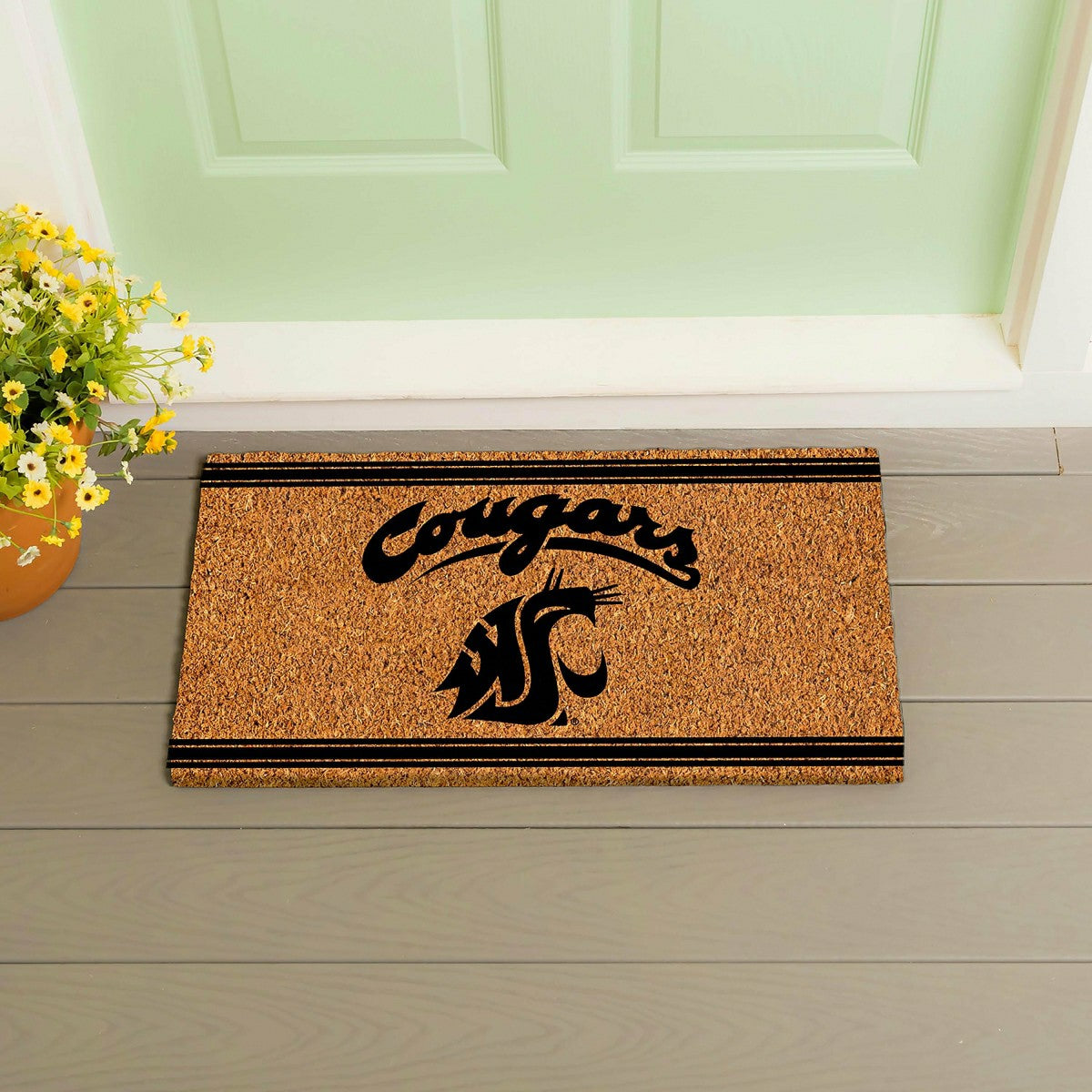 Team Sports America Trending - Washington State University, Coir Mat 1C