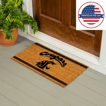 Team Sports America Trending - Washington State University, Coir Mat 1C