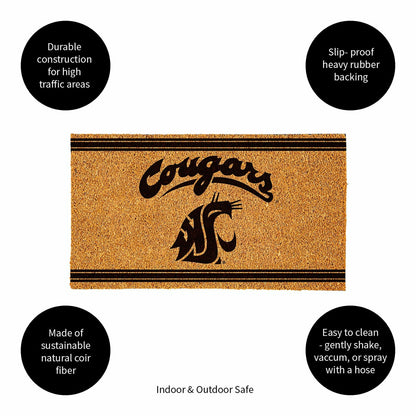 Team Sports America Trending - Washington State University, Coir Mat 1C