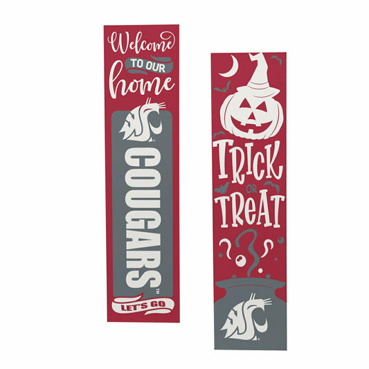 Team Sports America Everyday - 47" Double Sided Leaner, Washington State University, Halloween