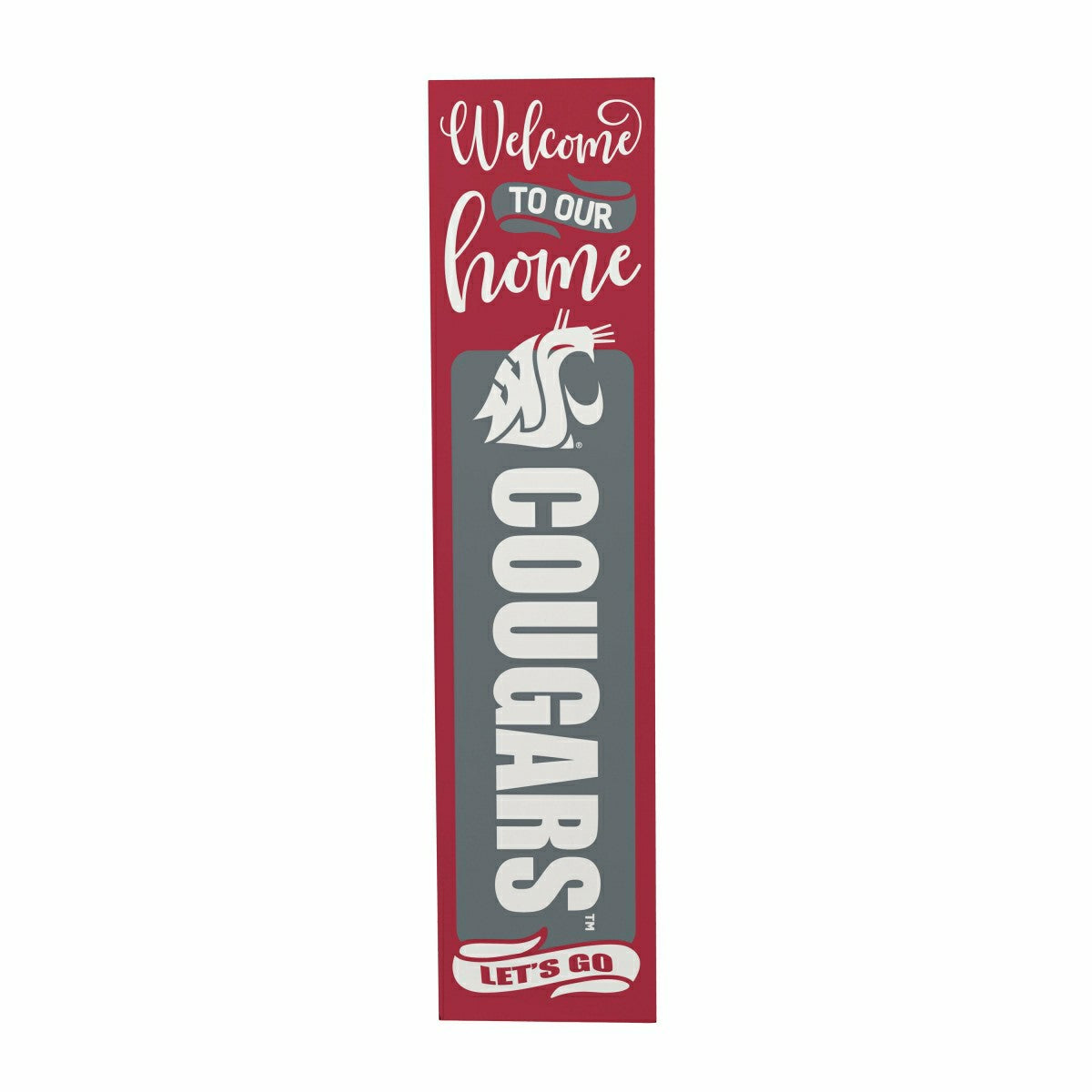 Team Sports America Everyday - 47" Double Sided Leaner, Washington State University, Halloween