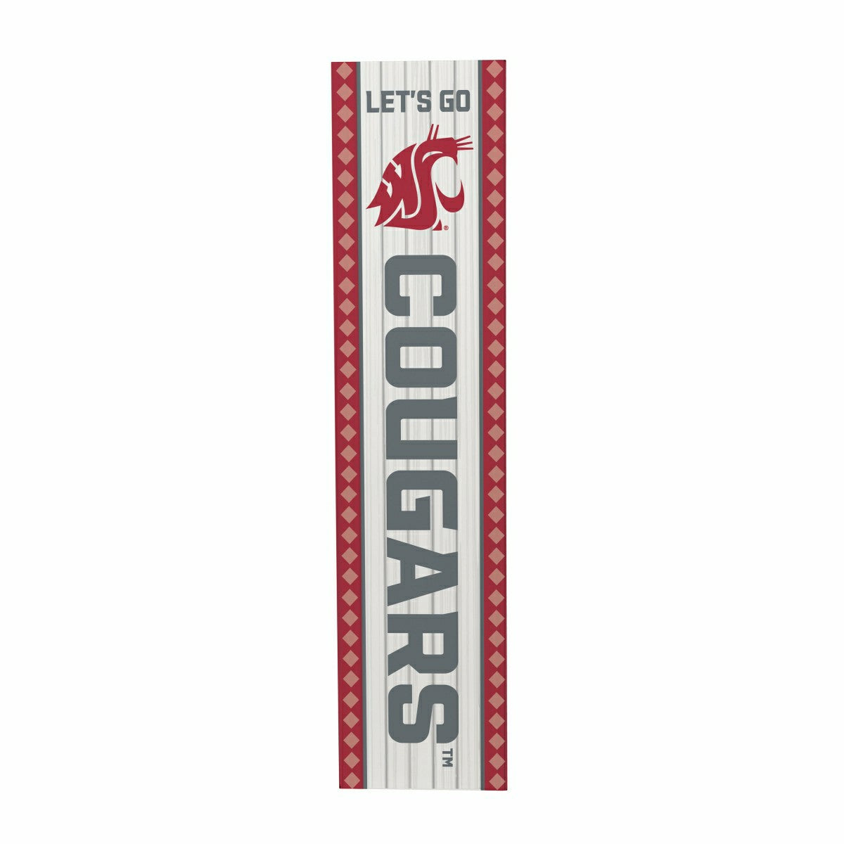 Team Sports America Trending - 47" Double Sided Leaner, Washington State University, Christmas