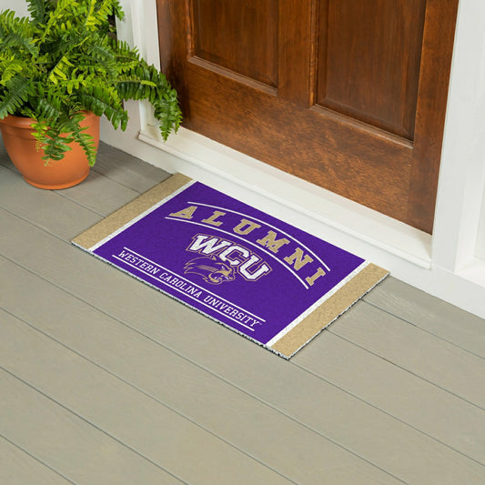 Team Sports America Essential - Western Carolina University Alumni Mat, 28"x16"
