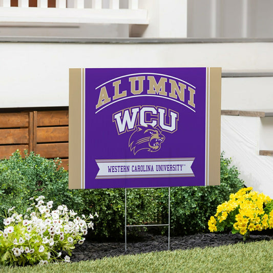 Team Sports America Everyday - Western Carolina University Coroplast Yard Sign Alumni
