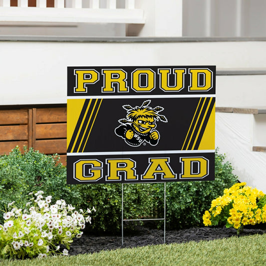 Team Sports America Trending - Wichita State University Coroplast Yard Sign Graduate
