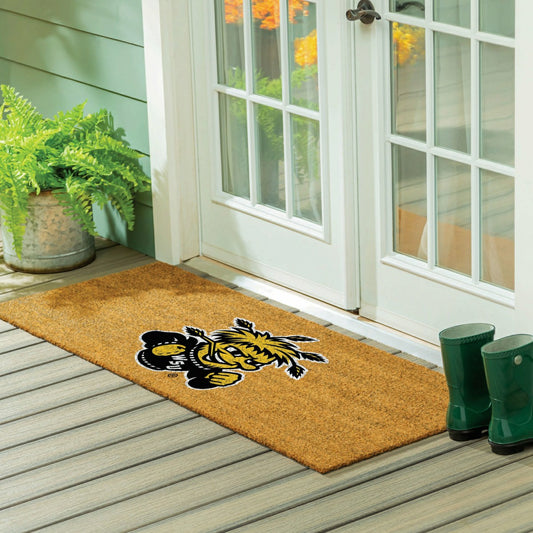 Team Sports America Classic - Wichita State University Extra Large Full Color Coir Mat, 60"x24"