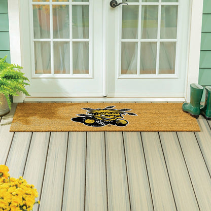 Team Sports America Classic - Wichita State University Extra Large Full Color Coir Mat, 60"x24"