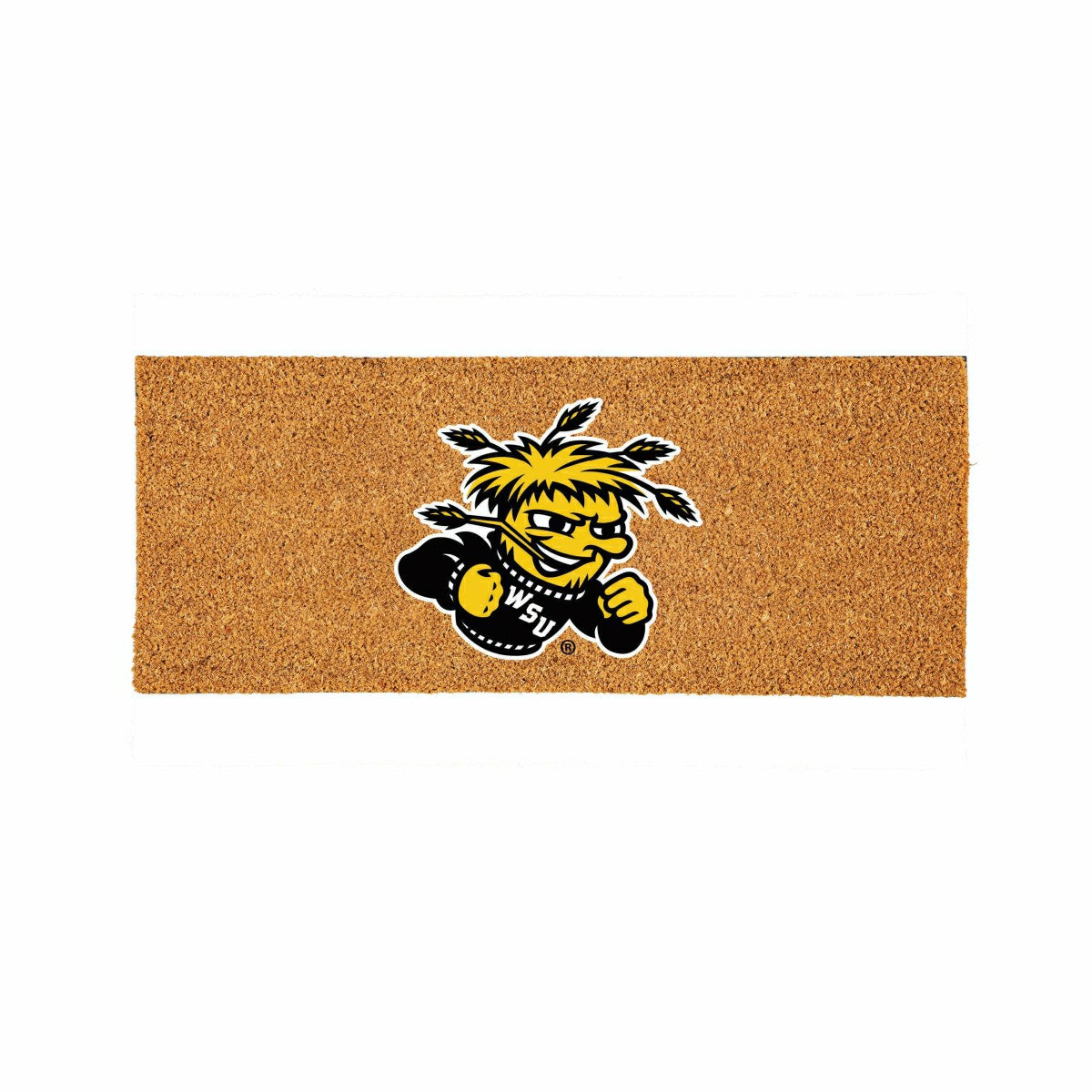 Team Sports America Classic - Wichita State University Extra Large Full Color Coir Mat, 60"x24"