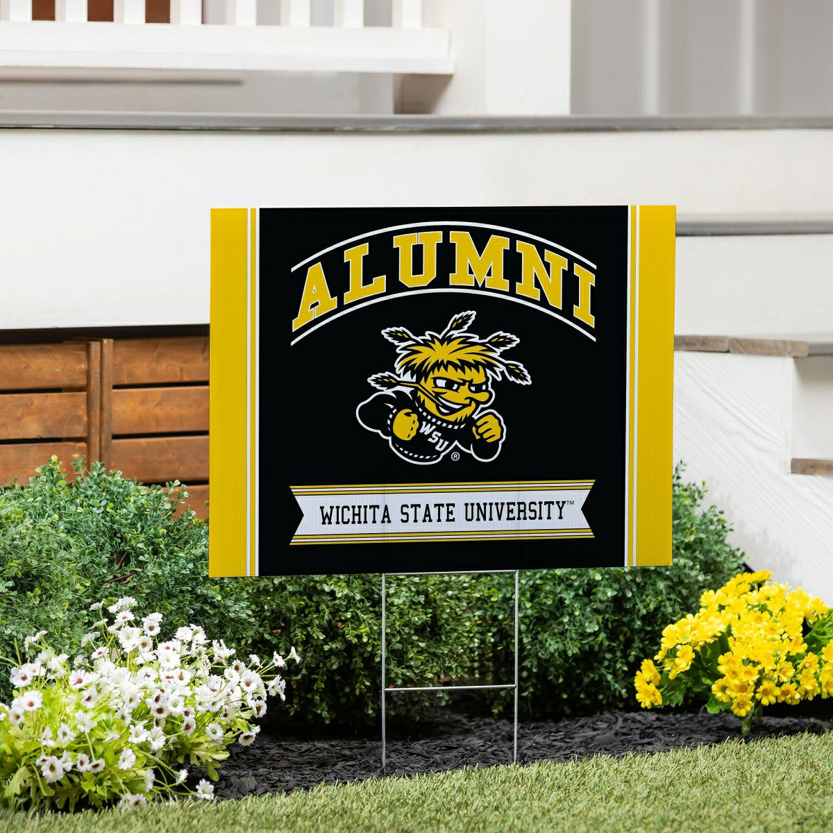 Team Sports America Value - Wichita State University Coroplast Yard Sign Alumni