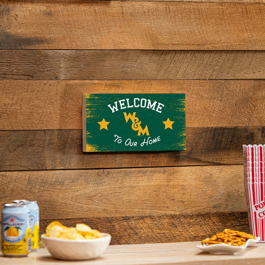 Team Sports America Exclusive - William & Mary Wood Wall Sign, 6x11