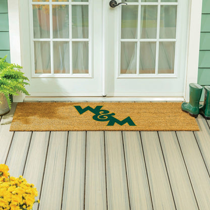Team Sports America Essential - William & Mary Extra Large Full Color Coir Mat, 60"x24"