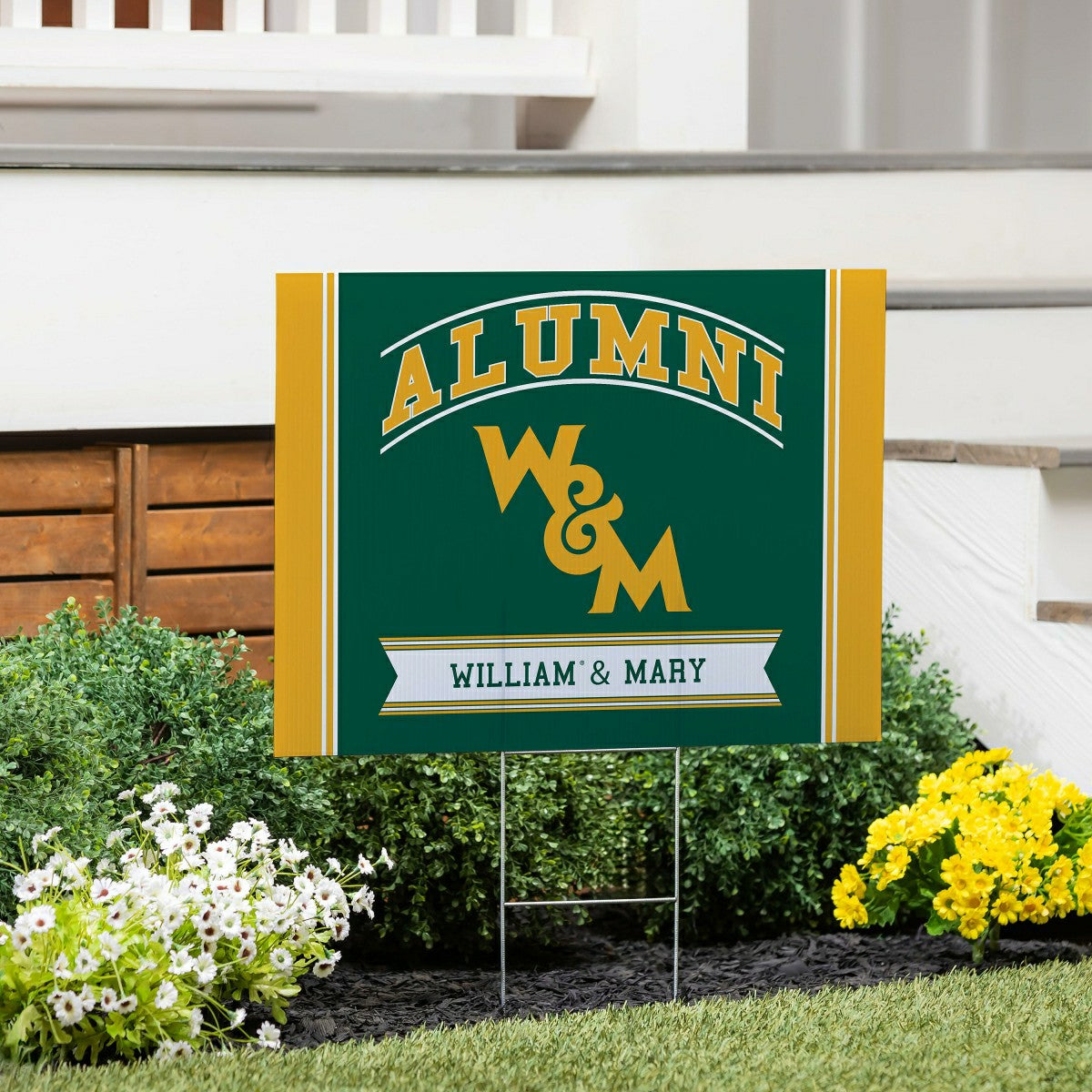 Team Sports America Recommended - William & Mary Coroplast Yard Sign Alumni