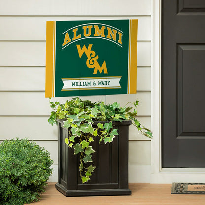 Team Sports America Recommended - William & Mary Coroplast Yard Sign Alumni
