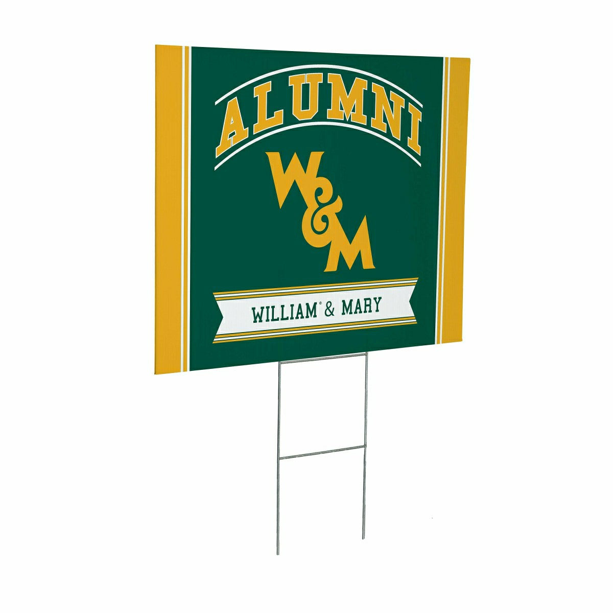 Team Sports America Recommended - William & Mary Coroplast Yard Sign Alumni