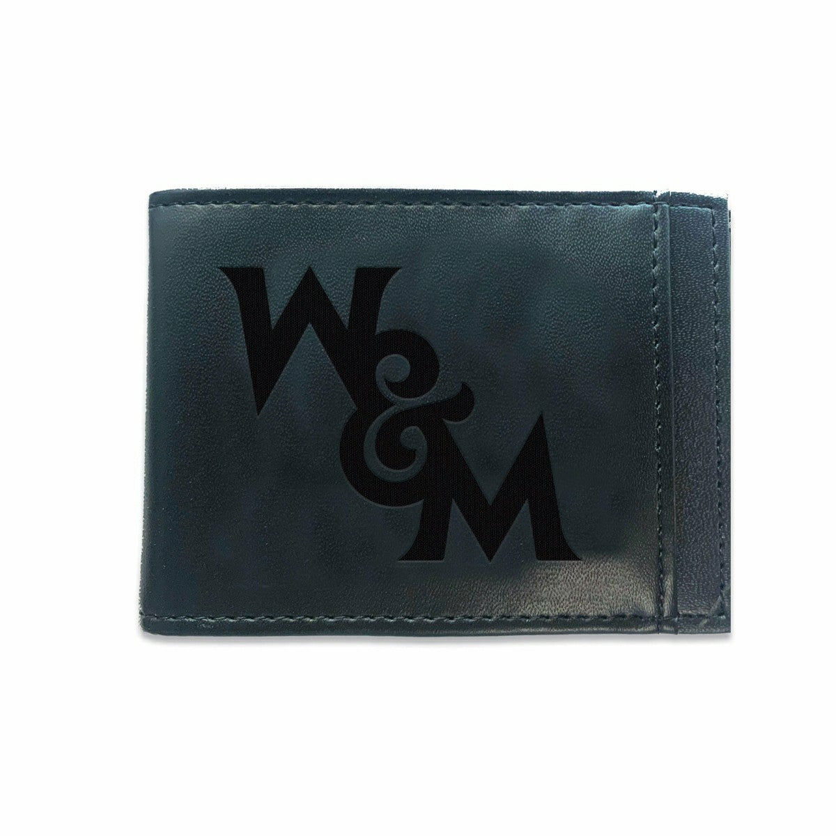 Team Sports America Classic - Front Pocket Wallet w/ RFID Blocking, William & Mary, Black