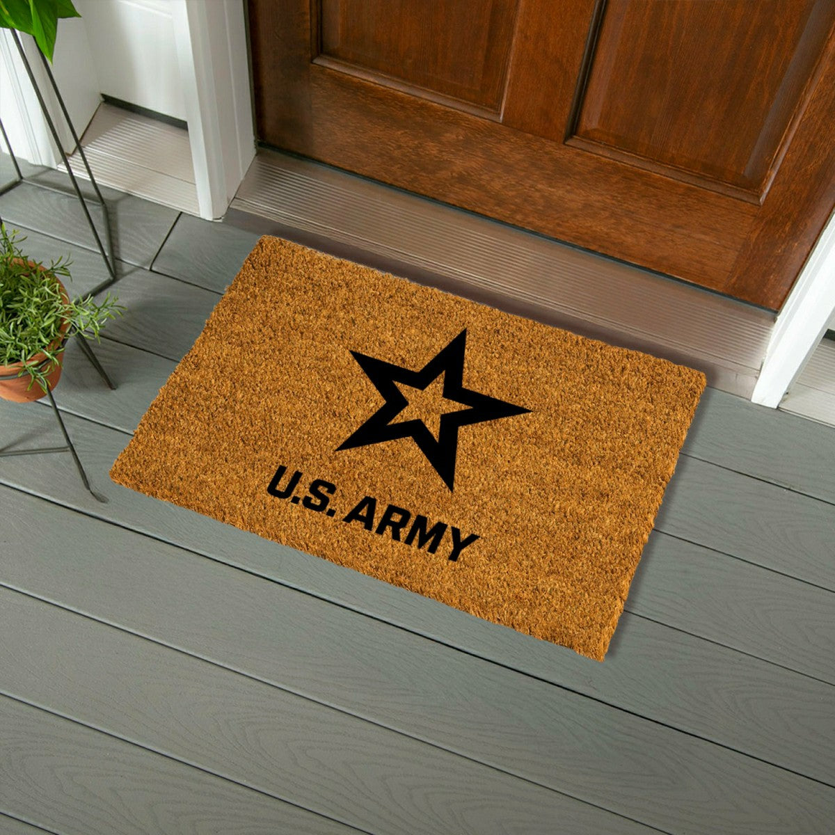 Team Sports America Trending - Coir Mat, 16"x28", US Army