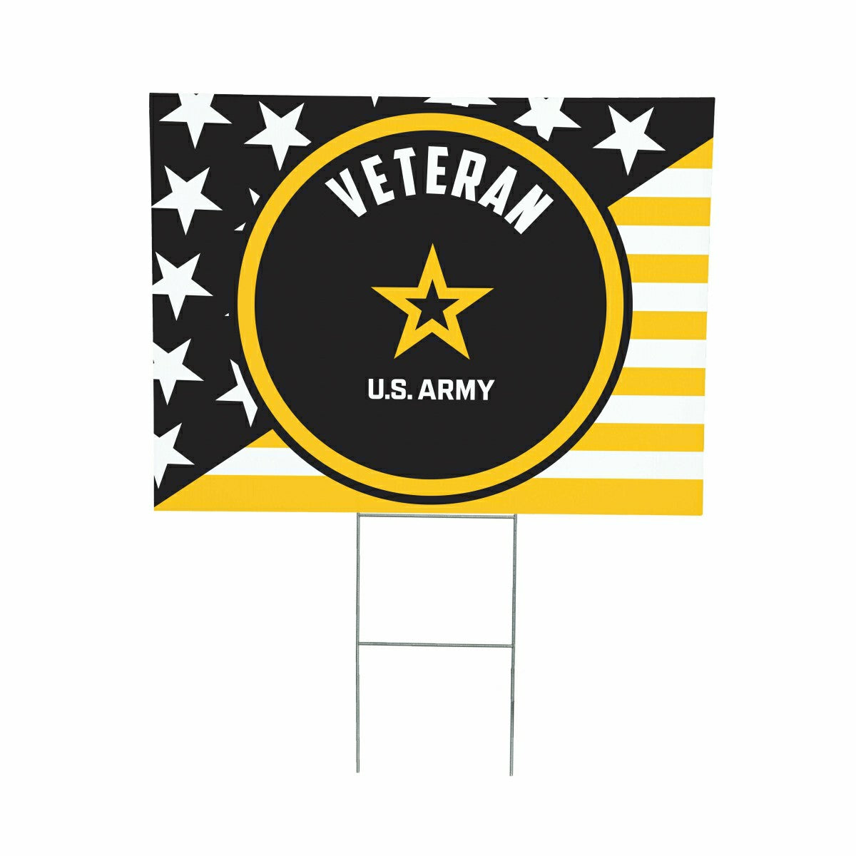 Team Sports America Recommended - US Army Coroplast Yard Sign
