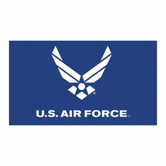 Team Sports America Best Seller - US Air Force Full Color PVC Mat, 16" x 28"