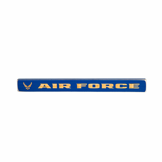 Team Sports America Value - US Air Force Engraved Wood Sign, 1.5" x 18"