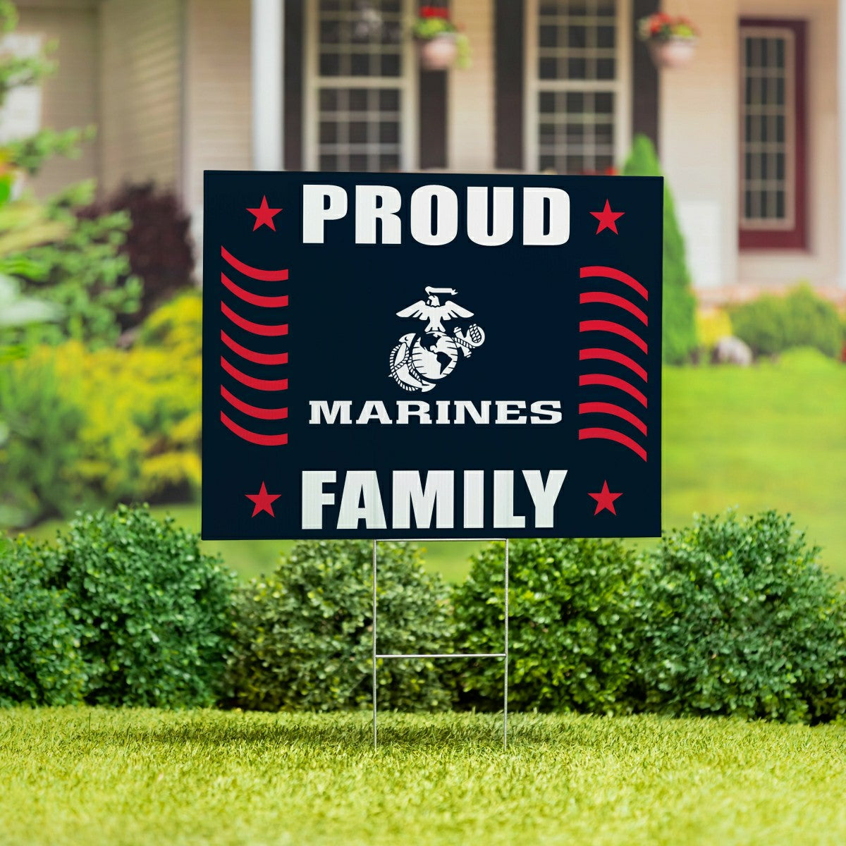 Team Sports America Trending - US Marine Corps Coroplast Yard Sign