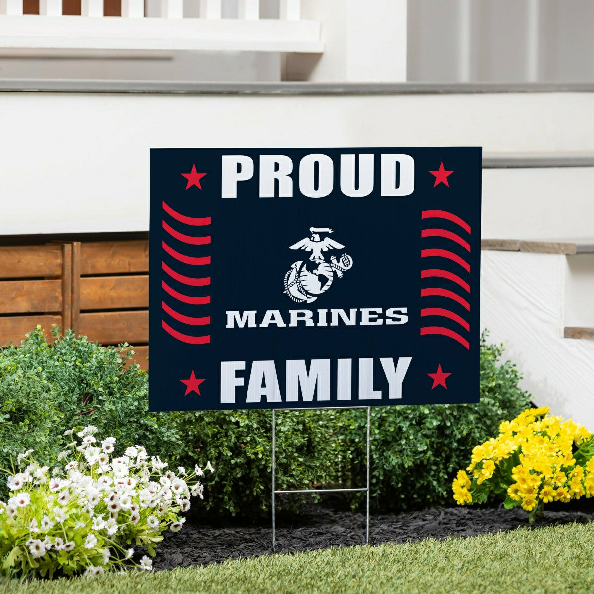Team Sports America Trending - US Marine Corps Coroplast Yard Sign