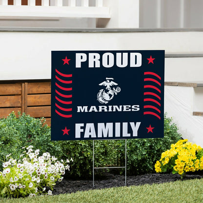 Team Sports America Trending - US Marine Corps Coroplast Yard Sign