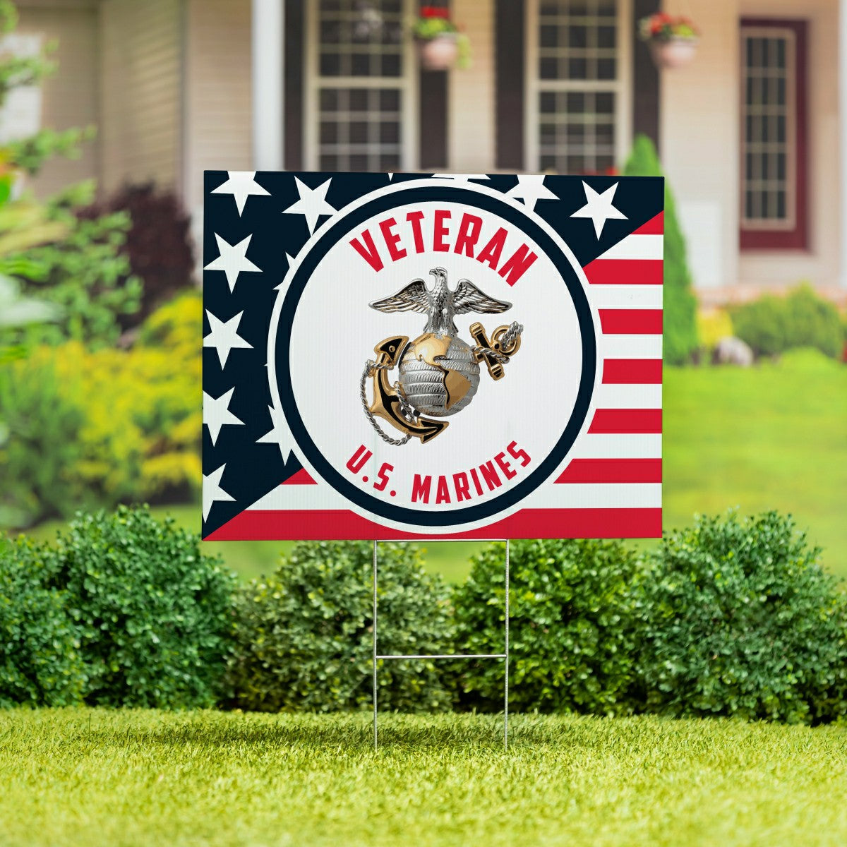 Team Sports America Trending - US Marine Corps Coroplast Yard Sign